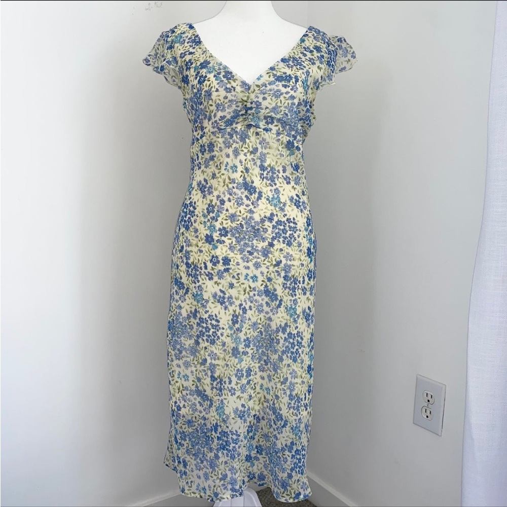 Midi Floral Dress